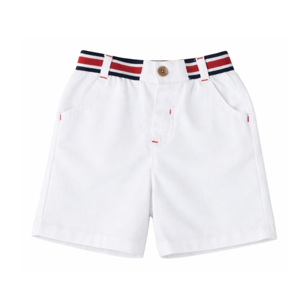 100 Percent Cotton Baby boy white shorts size 24 months